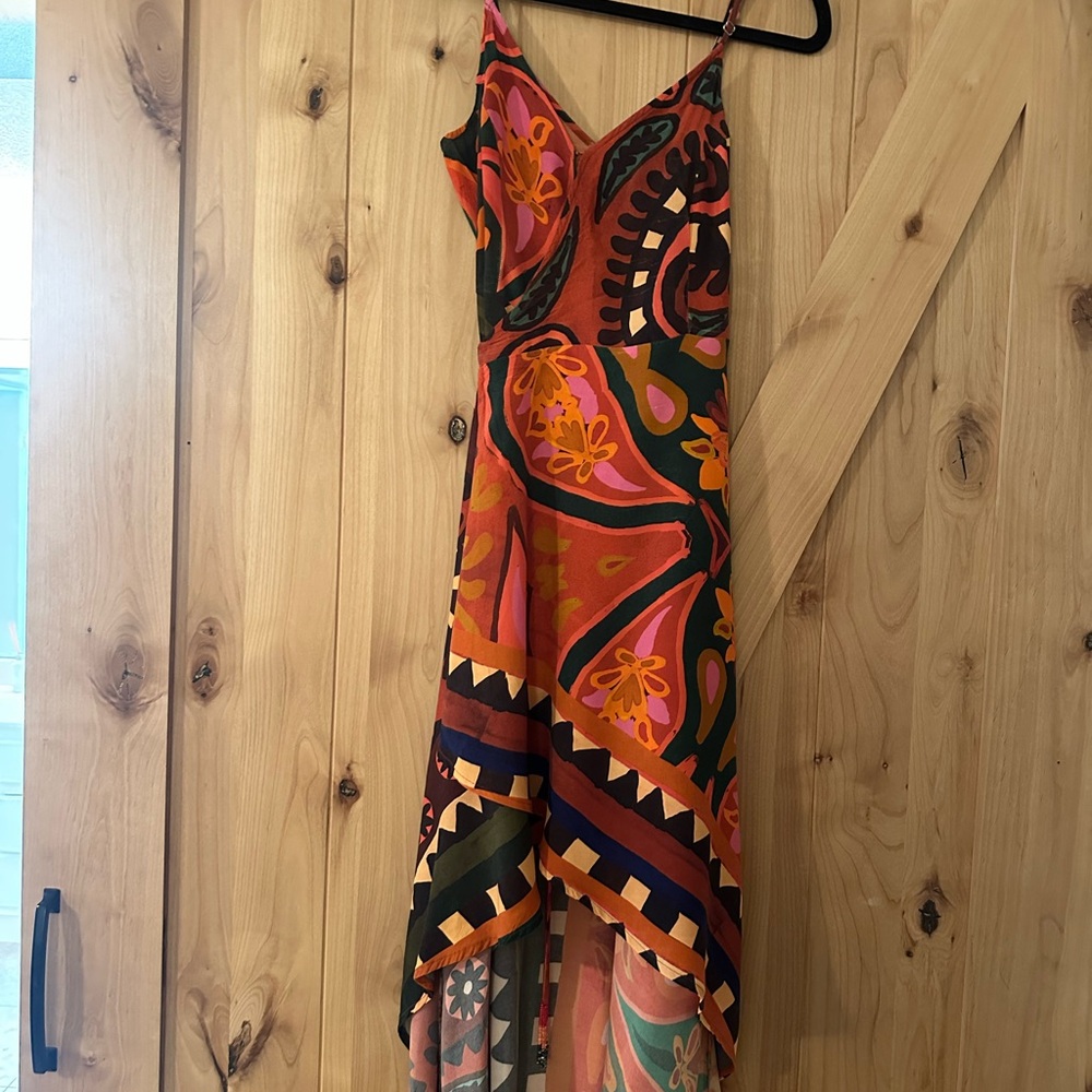 Farm Rio x Anthropologie hanky wrap dress size Small